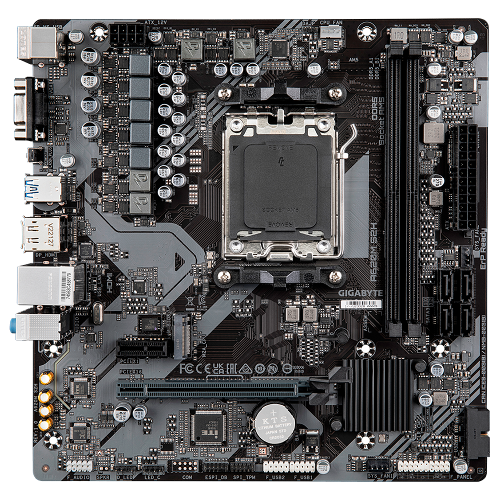 Motherboard Gigabyte A620M S2H AM5 Tecnocity